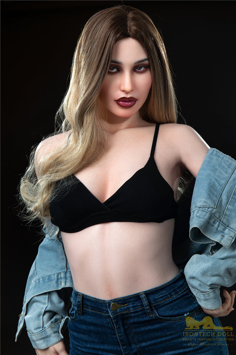 IronTech 168cm Silicone B Cup Sex Doll Pearl Irontech