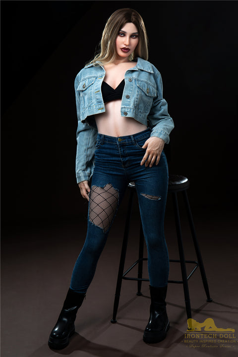IronTech 168cm Silicone B Cup Sex Doll Pearl Irontech