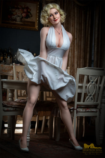 IronTech 164cm Silicone D Cup Sex Doll Carmel Irontech