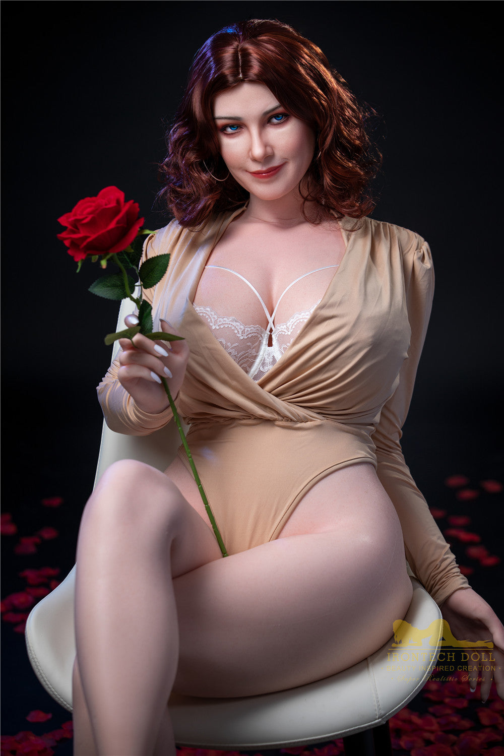 IronTech 160cm Silicone G Cup Sex Doll Carmel Irontech