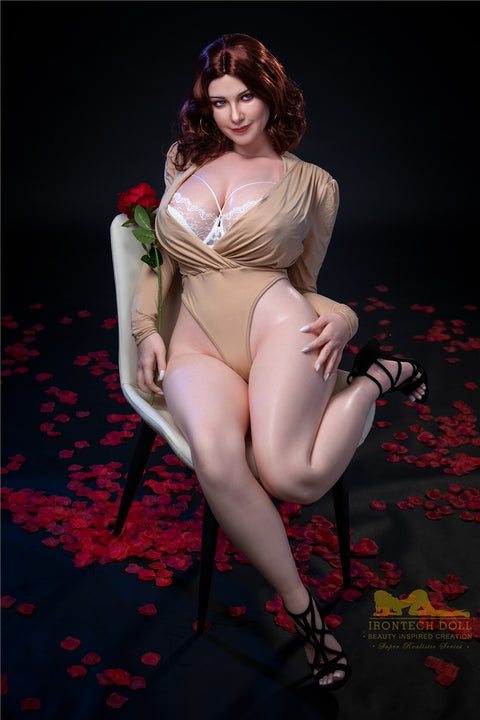 IronTech 160cm Silicone G Cup Sex Doll Carmel Irontech