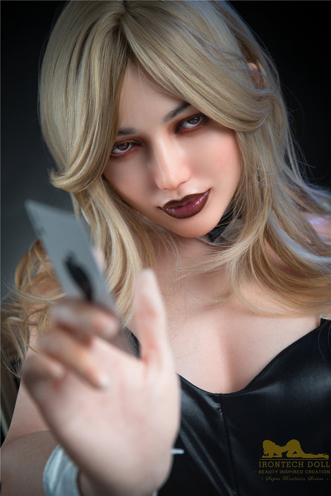 IronTech 168cm Silicone B Cup Sex Doll Celine Natural Skin Irontech