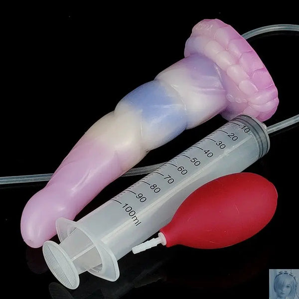 Ejaculating Silicone Glowi In the Dark Fantasy Dildo Multiple Styles lovedollsenpai