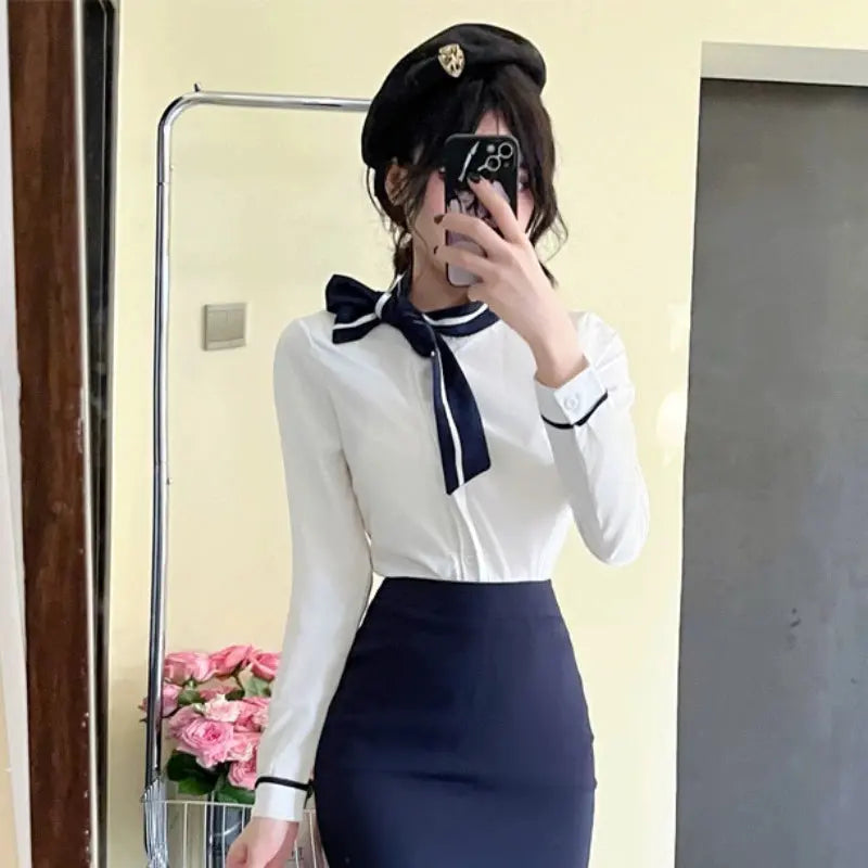 Elegant Stewardess Uniform lovedollsenpai