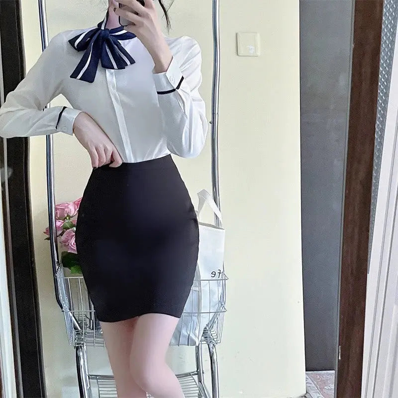 Elegant Stewardess Uniform lovedollsenpai