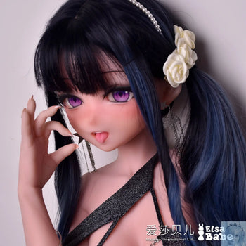 ElsaBabe 125cm 140cm 148cm 150cm 153cm Anime Style TPE or Platinum Silicone Sex Doll Asakura Naomi Elsa Babe