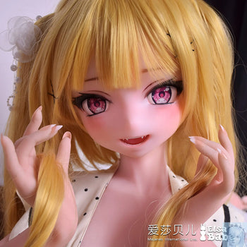 ElsaBabe 125cm 140cm 148cm 150cm 153cm Anime Style TPE or Platinum Silicone Sex Doll Chikano Mari Elsa Babe