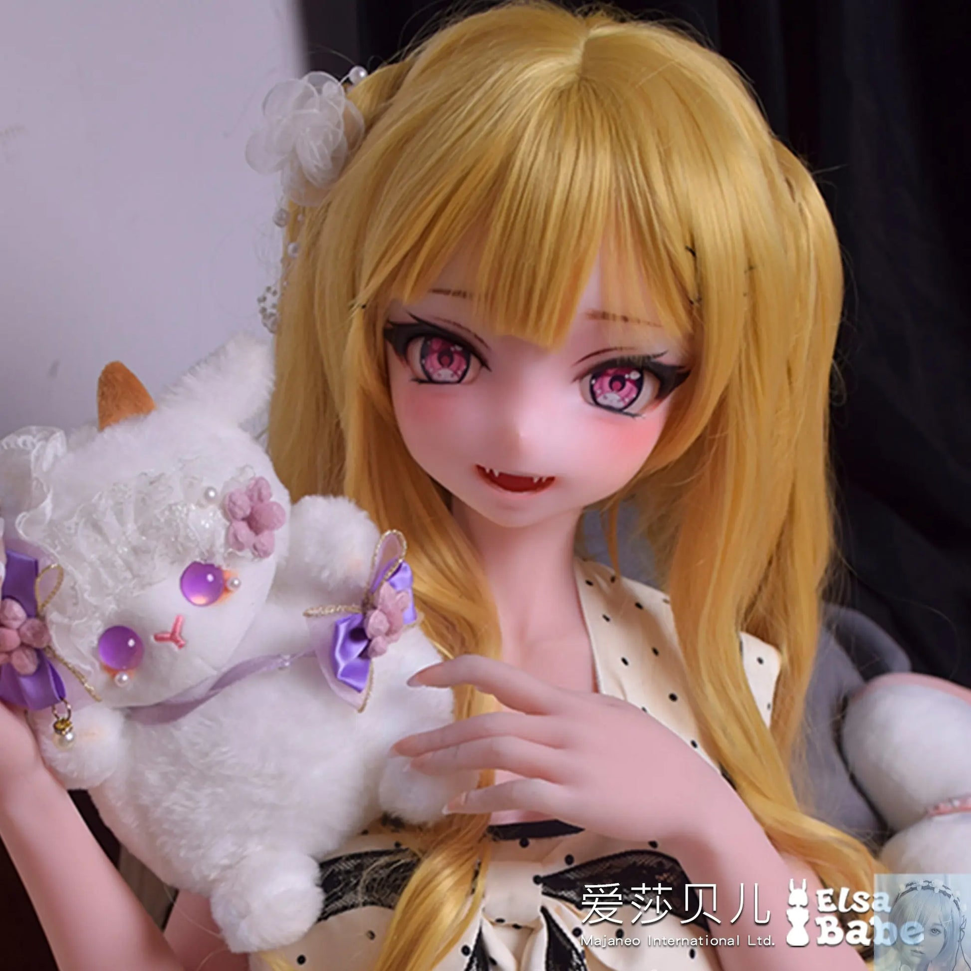 ElsaBabe 125cm 140cm 148cm 150cm 153cm Anime Style TPE or Platinum Silicone Sex Doll Chikano Mari Elsa Babe