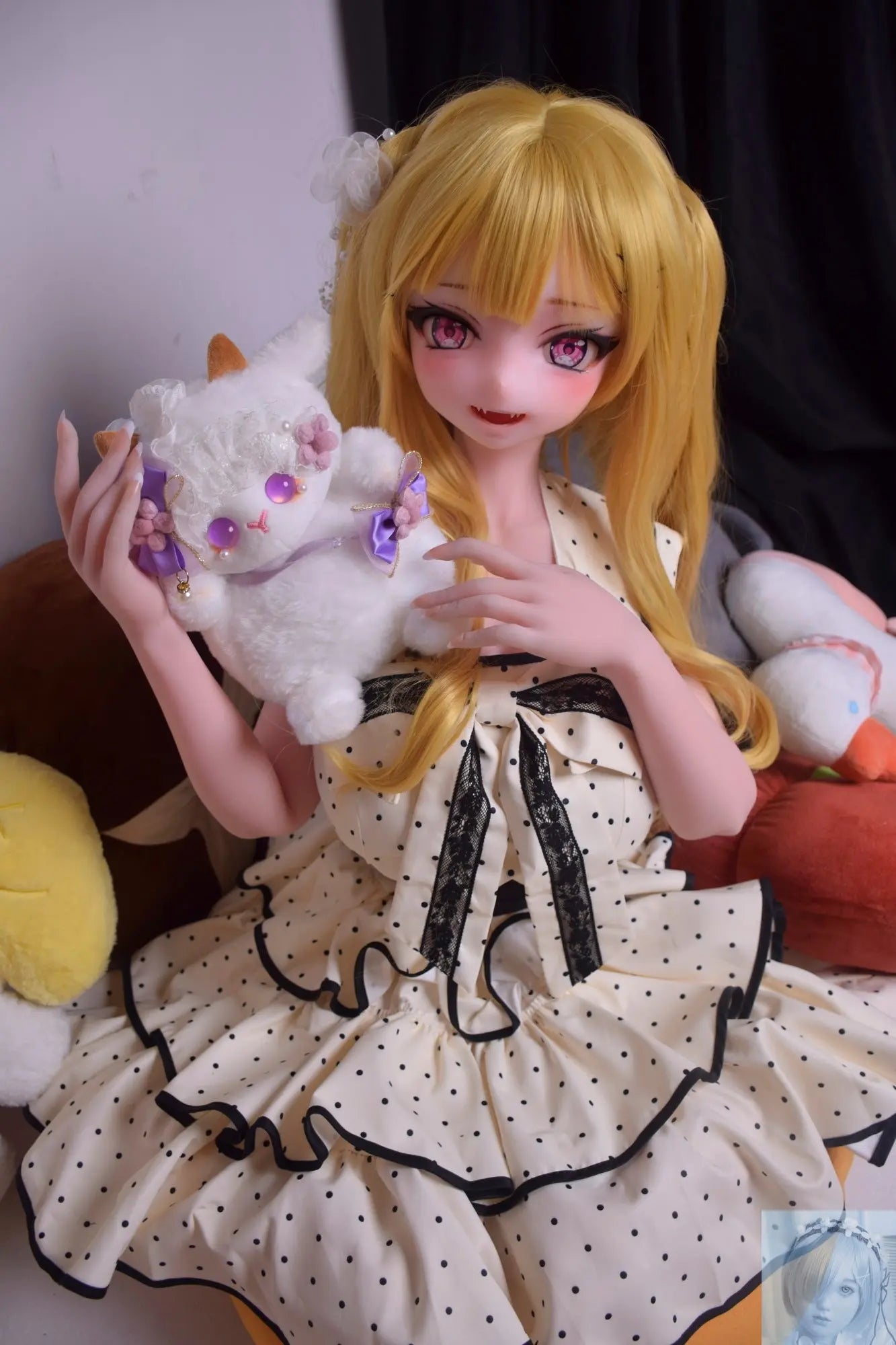 ElsaBabe 125cm 140cm 148cm 150cm 153cm Anime Style TPE or Platinum Silicone Sex Doll Chikano Mari Elsa Babe