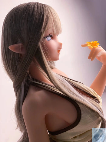 ElsaBabe 125cm 140cm 148cm 150cm 153cm Anime Style TPE or Platinum Silicone Sex Doll Ijuin Mai Elsa Babe