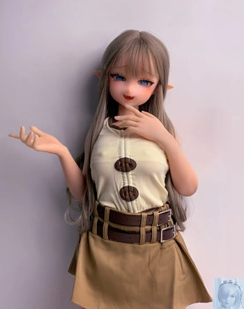 ElsaBabe 125cm 140cm 148cm 150cm 153cm Anime Style TPE or Platinum Silicone Sex Doll Ijuin Mai Elsa Babe