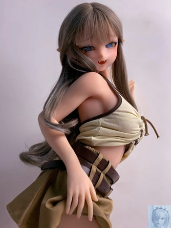 ElsaBabe 125cm 140cm 148cm 150cm 153cm Anime Style TPE or Platinum Silicone Sex Doll Ijuin Mai Elsa Babe
