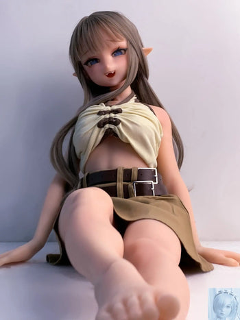 ElsaBabe 125cm 140cm 148cm 150cm 153cm Anime Style TPE or Platinum Silicone Sex Doll Ijuin Mai Elsa Babe