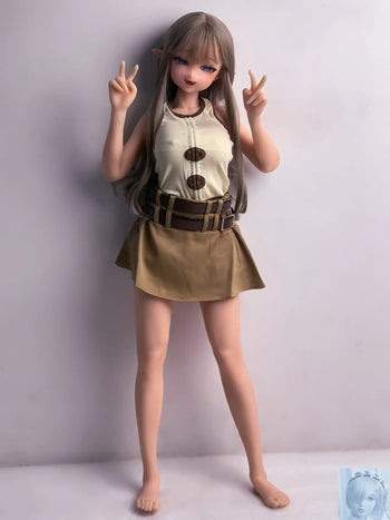 ElsaBabe 125cm 140cm 148cm 150cm 153cm Anime Style TPE or Platinum Silicone Sex Doll Ijuin Mai Elsa Babe