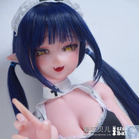 ElsaBabe 125cm 140cm 148cm 150cm 153cm Anime Style TPE or Platinum Silicone Sex Doll Ijuuin Maki Elsa Babe