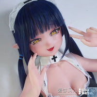 ElsaBabe 125cm 140cm 148cm 150cm 153cm Anime Style TPE or Platinum Silicone Sex Doll Ijuuin Maki Elsa Babe