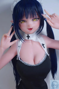 ElsaBabe 125cm 140cm 148cm 150cm 153cm Anime Style TPE or Platinum Silicone Sex Doll Ijuuin Maki Elsa Babe