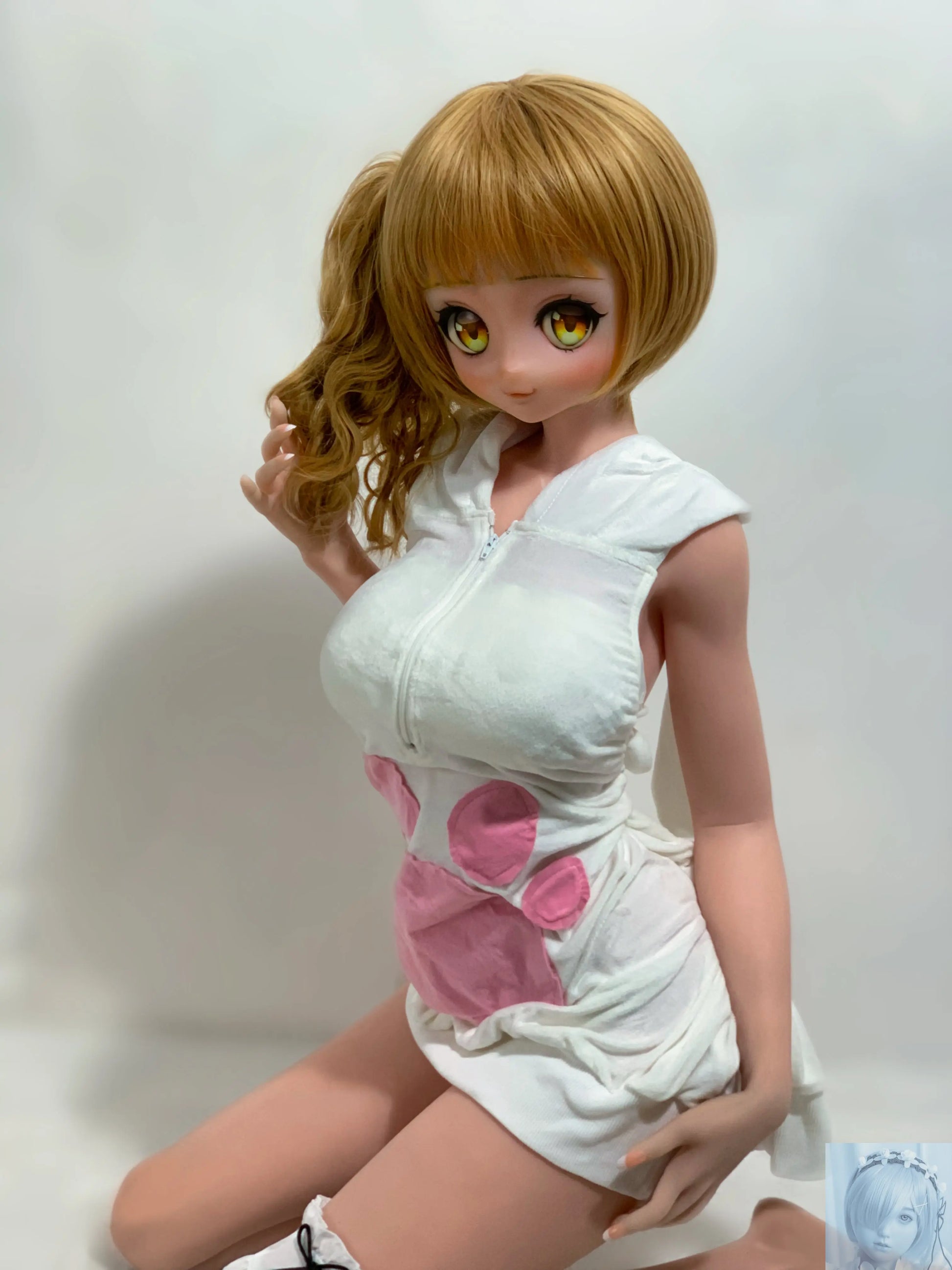ElsaBabe 125cm 140cm 148cm 150cm 153cm Anime Style TPE or Platinum Silicone Sex Doll Ishikawa Kiyomi Elsa Babe
