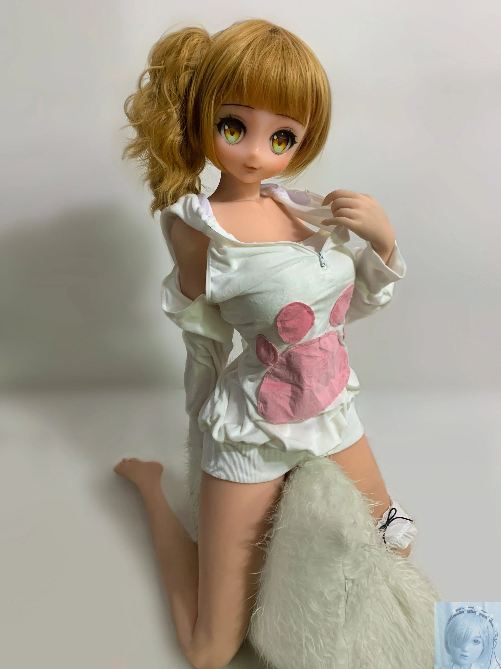 ElsaBabe 125cm 140cm 148cm 150cm 153cm Anime Style TPE or Platinum Silicone Sex Doll Ishikawa Kiyomi Elsa Babe