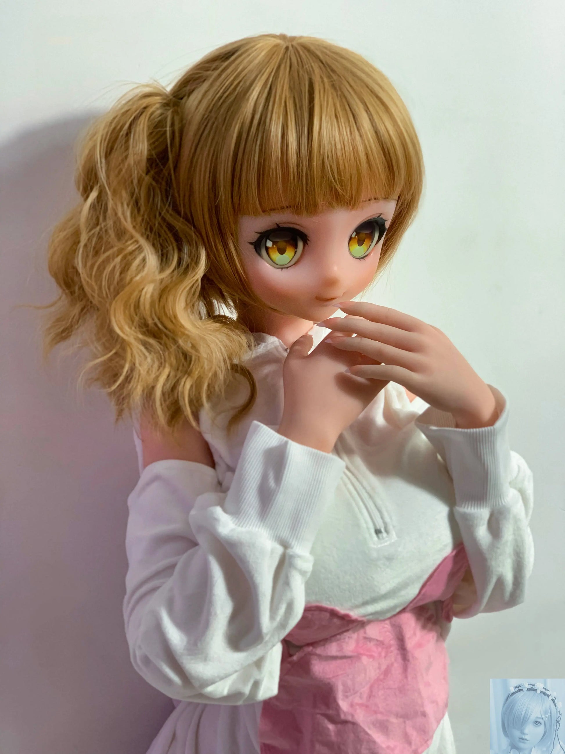 ElsaBabe 125cm 140cm 148cm 150cm 153cm Anime Style TPE or Platinum Silicone Sex Doll Ishikawa Kiyomi Elsa Babe