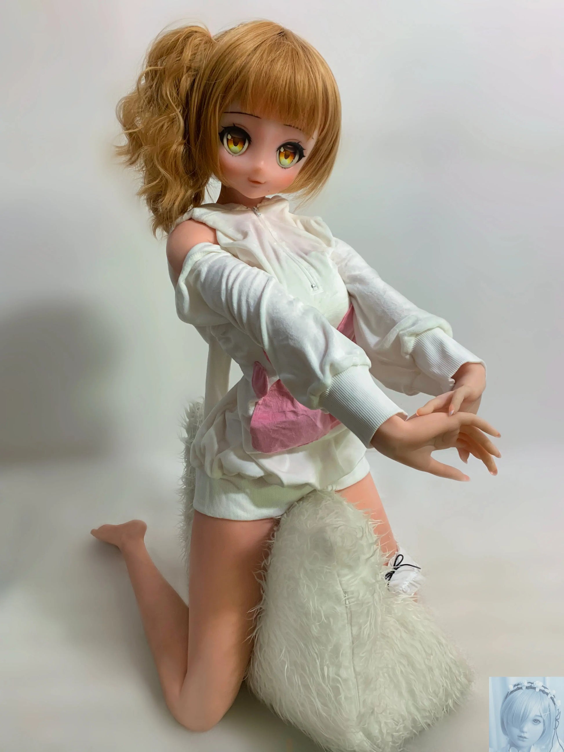 ElsaBabe 125cm 140cm 148cm 150cm 153cm Anime Style TPE or Platinum Silicone Sex Doll Ishikawa Kiyomi Elsa Babe