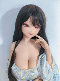 ElsaBabe 125cm 140cm 148cm 150cm 153cm Anime Style TPE or Platinum Silicone Sex Doll Kira Yumiko Elsa Babe