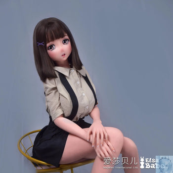 ElsaBabe 125cm 140cm 148cm 150cm 153cm Anime Style TPE or Platinum Silicone Sex Doll Kotori Elsa Babe
