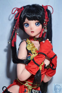 ElsaBabe 125cm 140cm 148cm 150cm 153cm Anime Style TPE or Platinum Silicone Sex Doll Kurai Chiaki Elsa Babe