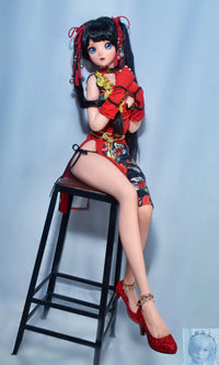 ElsaBabe 125cm 140cm 148cm 150cm 153cm Anime Style TPE or Platinum Silicone Sex Doll Kurai Chiaki Elsa Babe