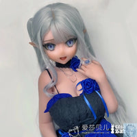 ElsaBabe 125cm 140cm 148cm 150cm 153cm Anime Style TPE or Platinum Silicone Sex Doll Mizuki Risa Elsa Babe