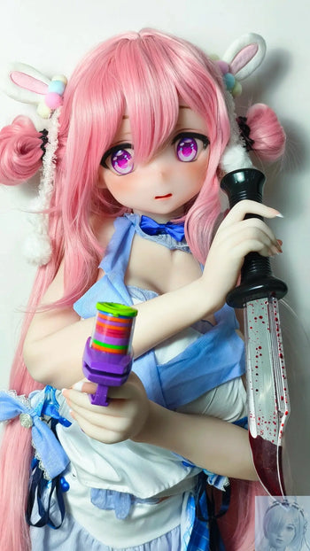 ElsaBabe 125cm 140cm 148cm 150cm 153cm Anime Style TPE or Platinum Silicone Sex Doll Seino Lemon Elsa Babe