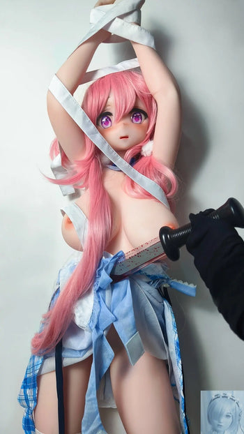 ElsaBabe 125cm 140cm 148cm 150cm 153cm Anime Style TPE or Platinum Silicone Sex Doll Seino Lemon Elsa Babe