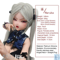 ElsaBabe 125cm 140cm 148cm 150cm 153cm Anime Style TPE or Platinum Silicone Sex Doll Shibata Haruka Elsa Babe