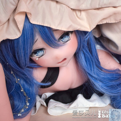 ElsaBabe 125cm 140cm 148cm 150cm 153cm Anime Style TPE or Platinum Silicone Sex Doll Shimizu  Minto Elsa Babe