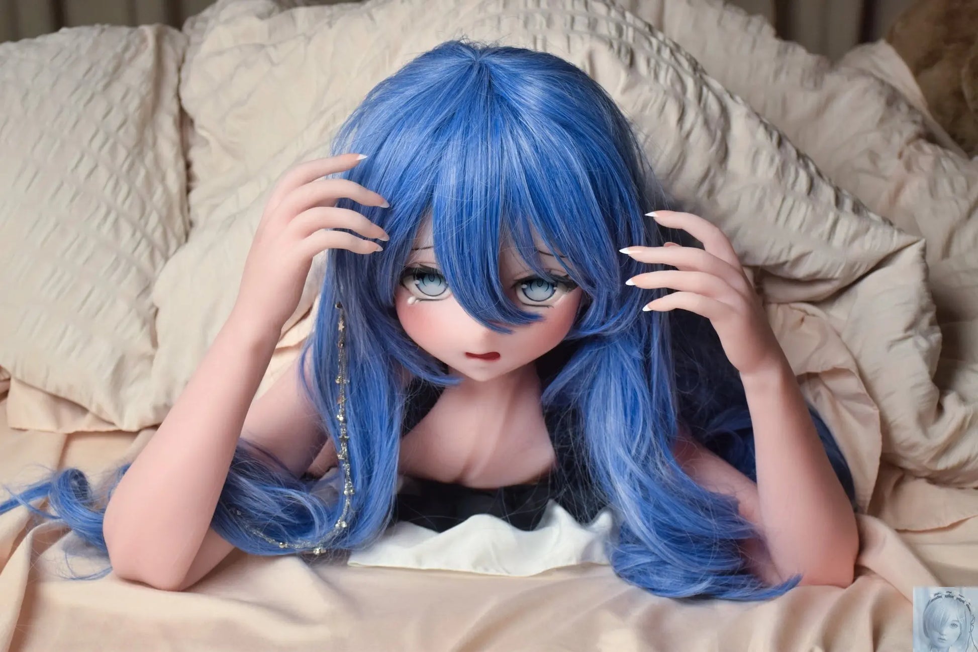 ElsaBabe 125cm 140cm 148cm 150cm 153cm Anime Style TPE or Platinum Silicone Sex Doll Shimizu  Minto Elsa Babe