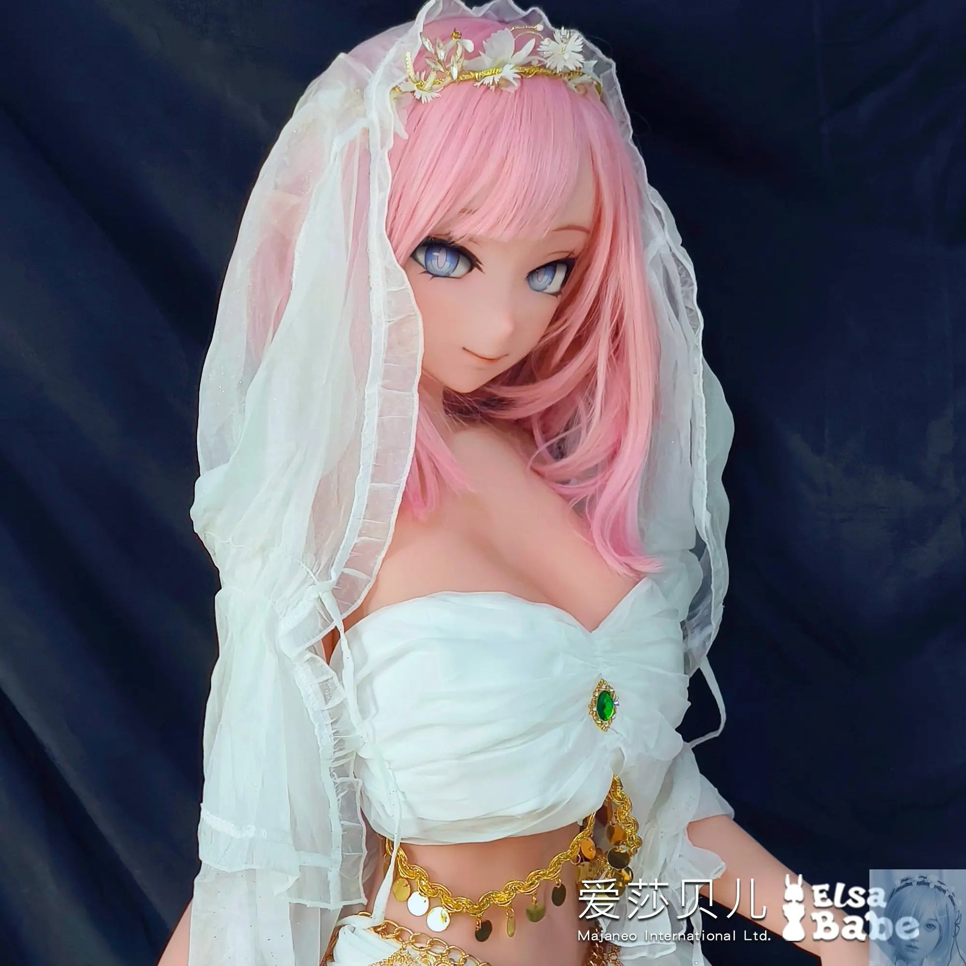 ElsaBabe 125cm 140cm 148cm 150cm 153cm Fantasy Style TPE or Platinum Silicone Sex Doll Aihara Mirai Elsa Babe