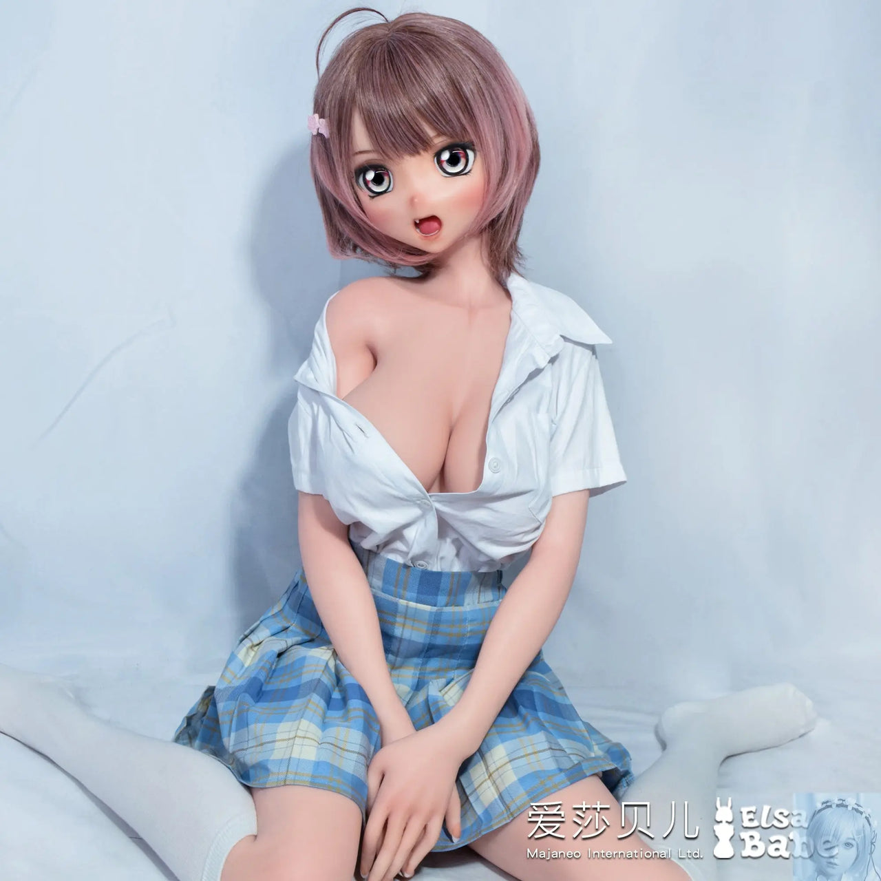 ElsaBabe 125cm 140cm 148cm 150cm 153cm Fantasy Style TPE or Platinum Silicone Sex Doll Koizumi Nana Elsa Babe