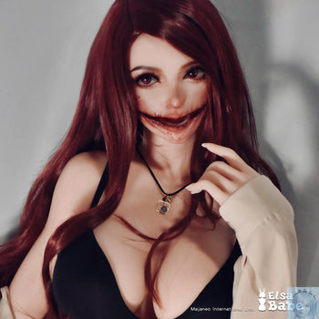 ElsaBabe 125cm 140cm 148cm 150cm 153cm Fantasy Style TPE or Platinum Silicone Sex Doll Kurokawa Mio Elsa Babe