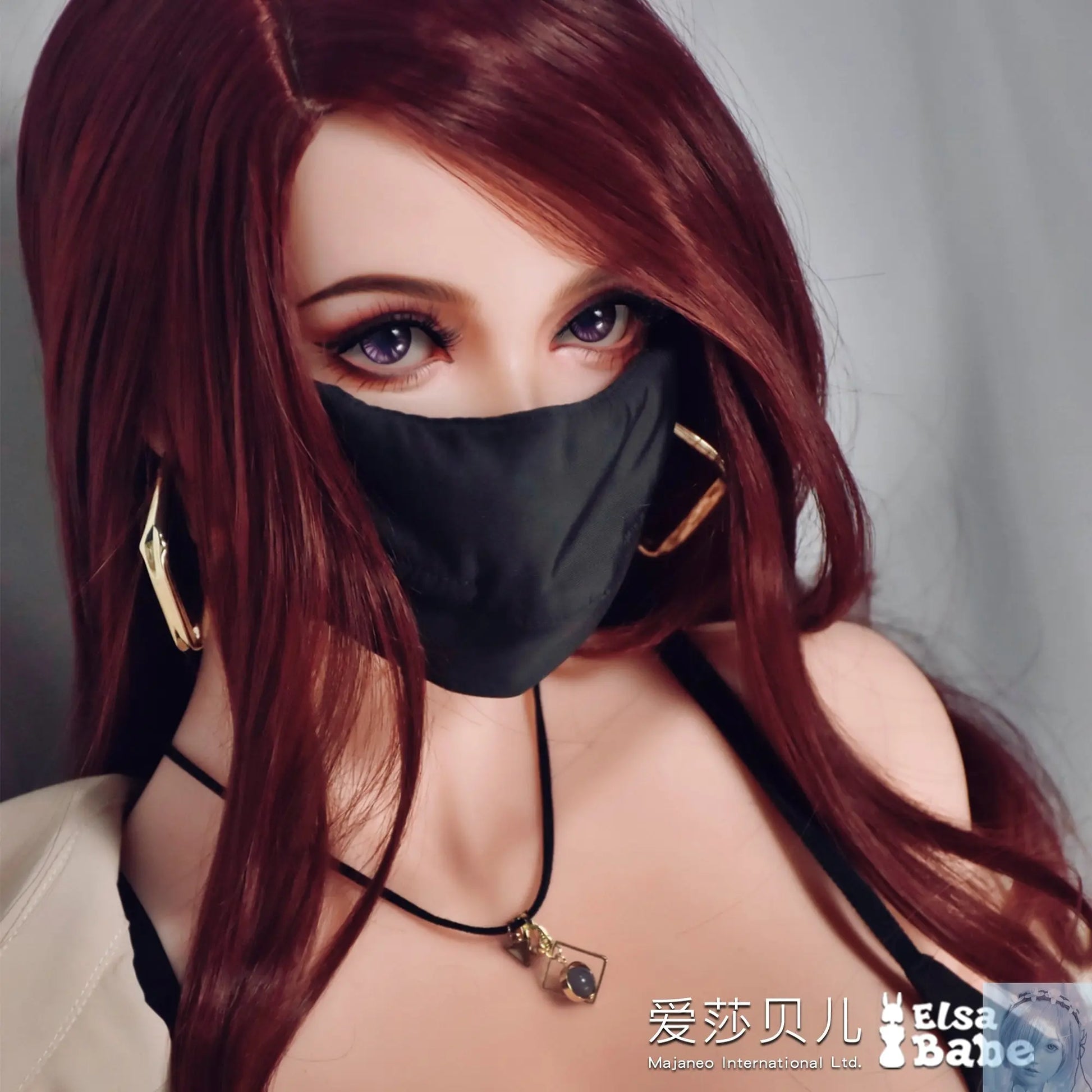 ElsaBabe 125cm 140cm 148cm 150cm 153cm Fantasy Style TPE or Platinum Silicone Sex Doll Kurokawa Mio Elsa Babe