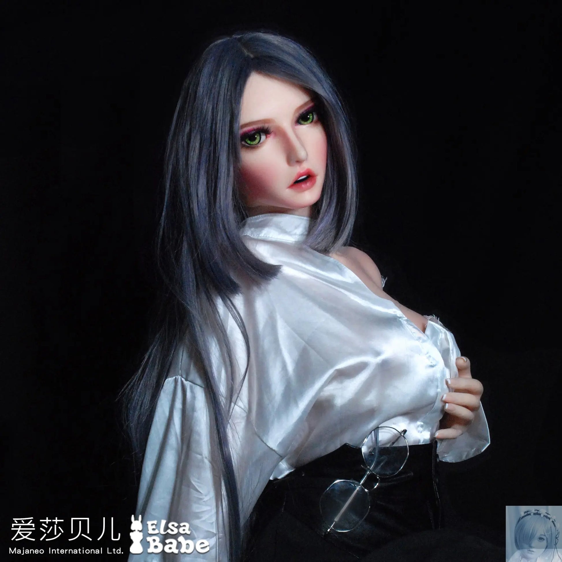 ElsaBabe 125cm 140cm 148cm 150cm 153cm Fantasy Style TPE or Platinum Silicone Sex Doll Kurosawa Misa Elsa Babe