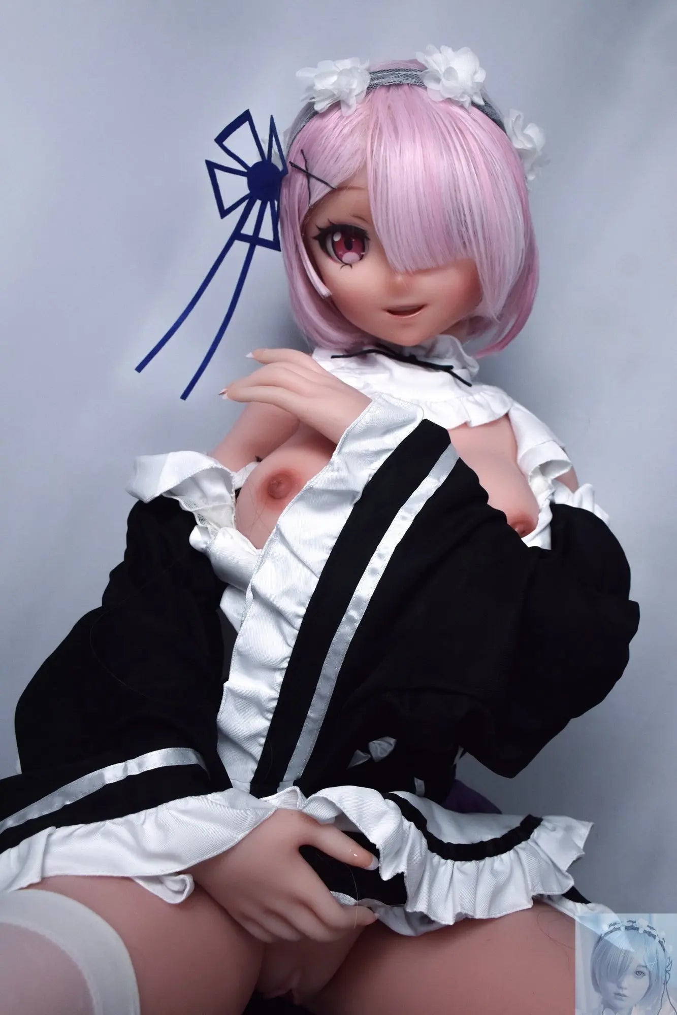 ElsaBabe 125cm 140cm 148cm 150cm 153cm Fantasy Style TPE or Platinum Silicone Sex Doll Mishima Miyo Elsa Babe