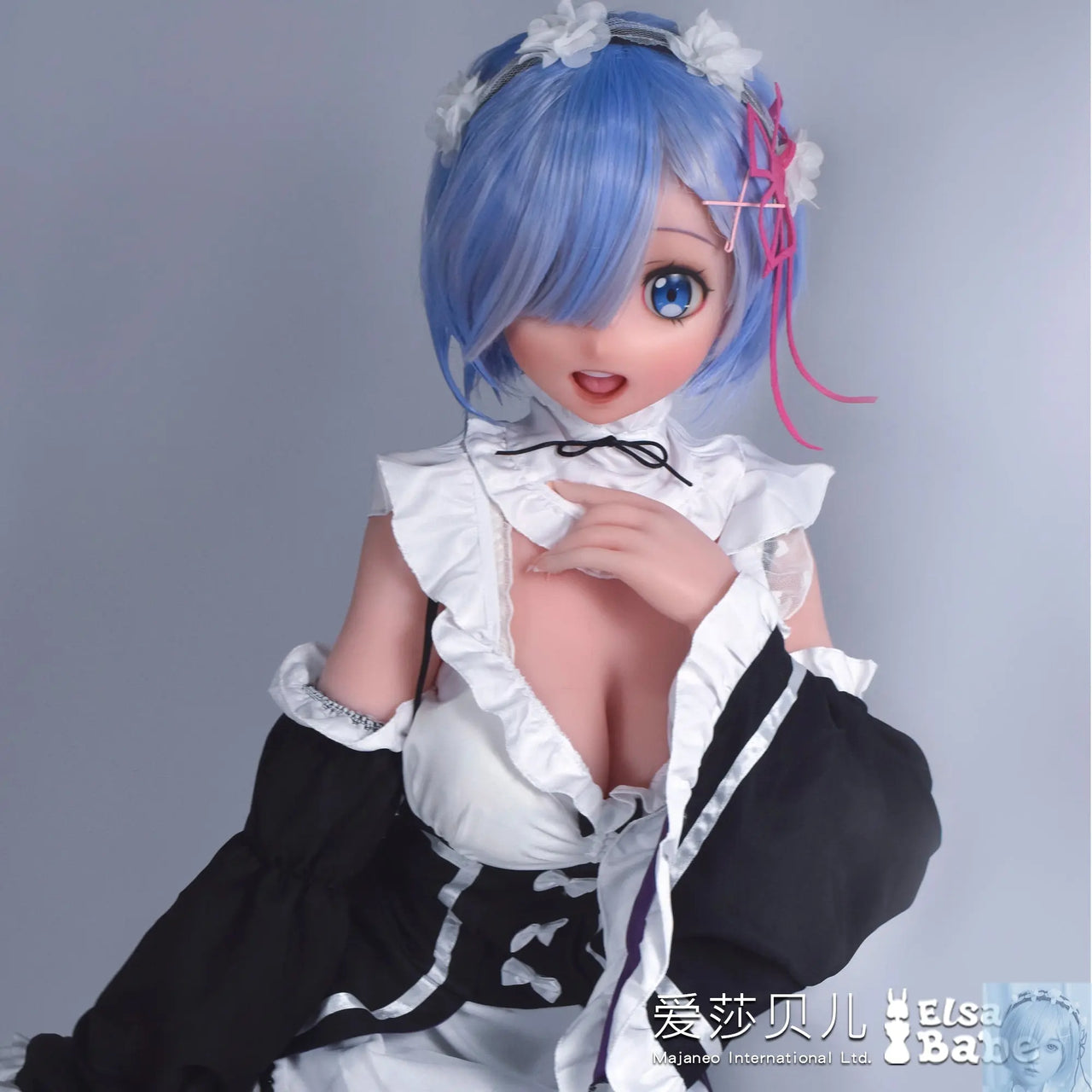 ElsaBabe 125cm 140cm 148cm 150cm 153cm Fantasy Style TPE or Platinum Silicone Sex Doll Mishima Nico Elsa Babe