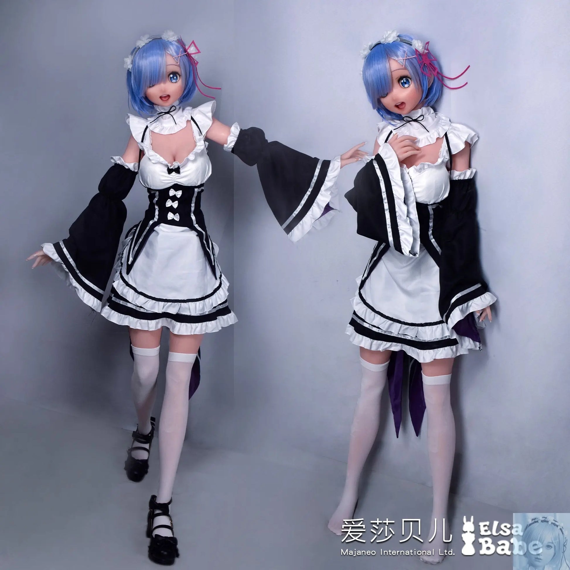 ElsaBabe 125cm 140cm 148cm 150cm 153cm Fantasy Style TPE or Platinum Silicone Sex Doll Mishima Nico Elsa Babe