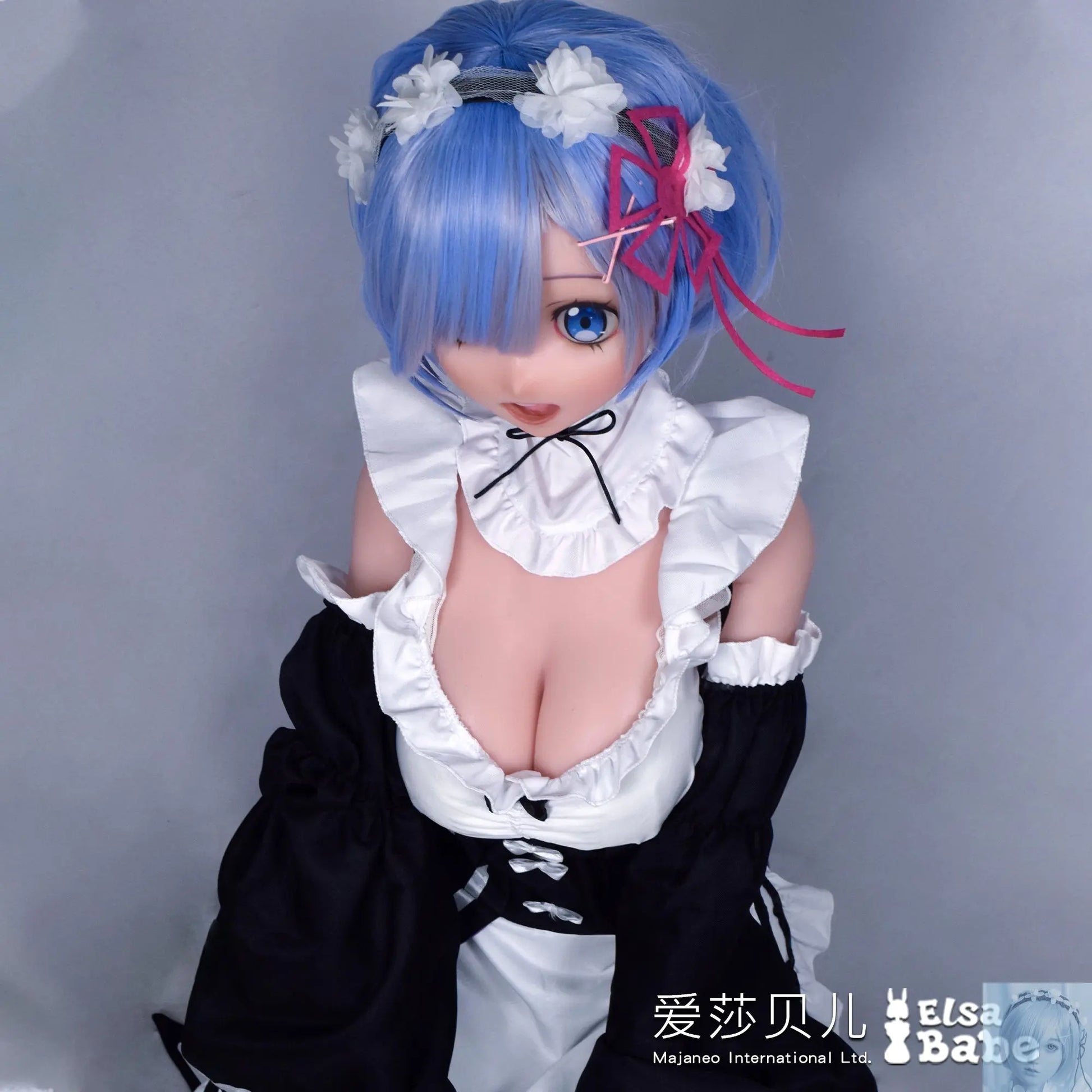 ElsaBabe 125cm 140cm 148cm 150cm 153cm Fantasy Style TPE or Platinum Silicone Sex Doll Mishima Nico Elsa Babe