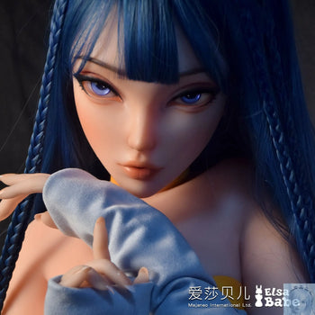 ElsaBabe 125cm 140cm 148cm 150cm 153cm Fantasy Style TPE or Platinum Silicone Sex Doll Miyamoto Kyoko Elsa Babe
