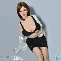 ElsaBabe 125cm 140cm 148cm 150cm 153cm Fantasy Style TPE or Platinum Silicone Sex Doll Nagashima Hasegawa Yukina Elsa Babe