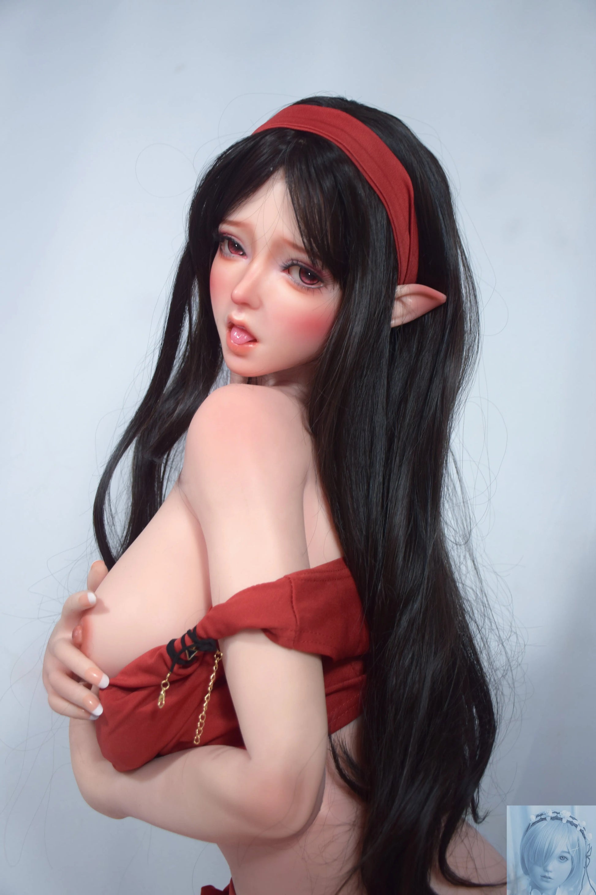 ElsaBabe 125cm 140cm 148cm 150cm 153cm Fantasy Style TPE or Platinum Silicone Sex Doll Nagashima Sakuma Hanasaki Elsa Babe