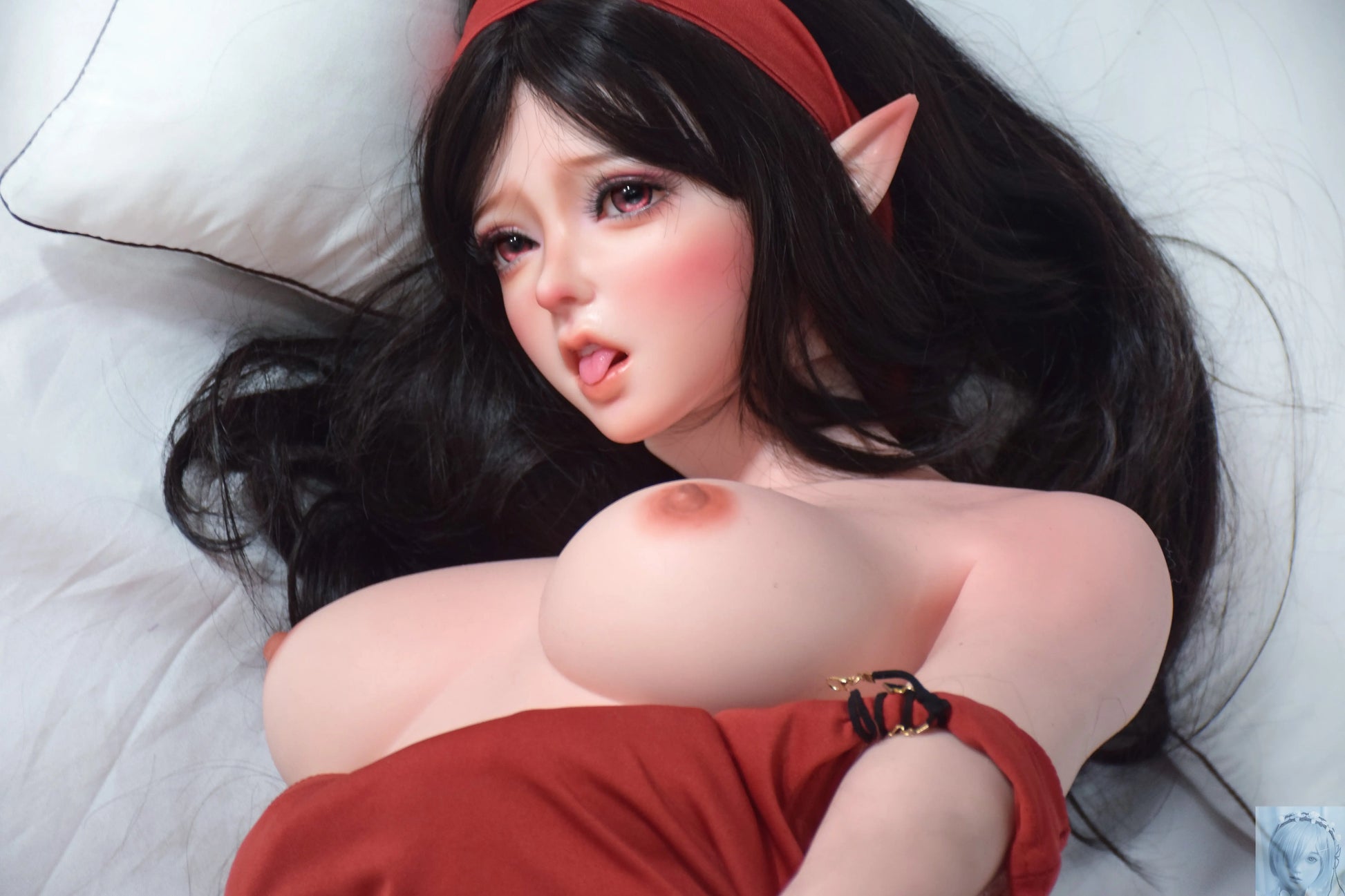 ElsaBabe 125cm 140cm 148cm 150cm 153cm Fantasy Style TPE or Platinum Silicone Sex Doll Nagashima Sakuma Hanasaki Elsa Babe