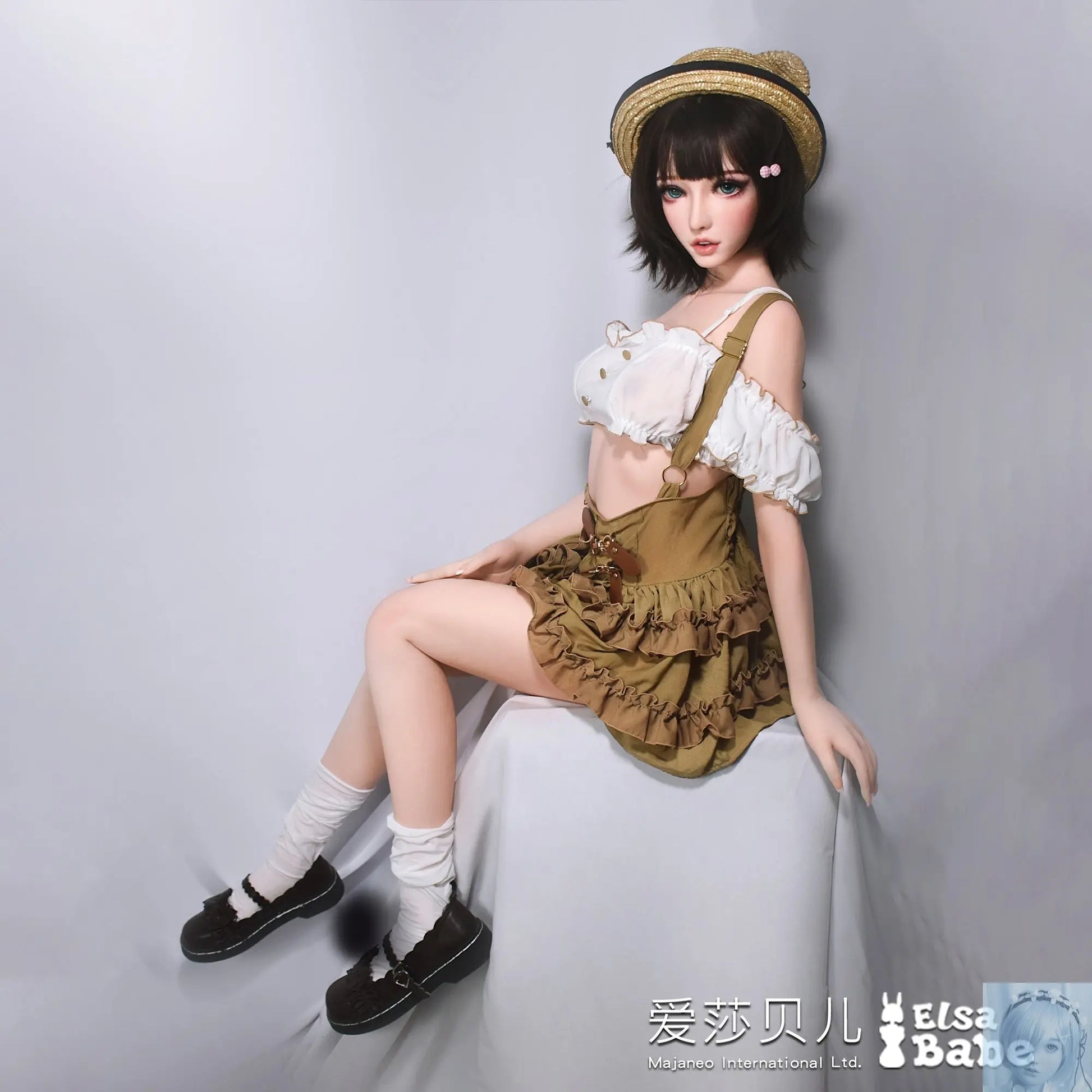 ElsaBabe 125cm 140cm 148cm 150cm 153cm Fantasy Style TPE or Platinum Silicone Sex Doll Nagashima Sawako Elsa Babe