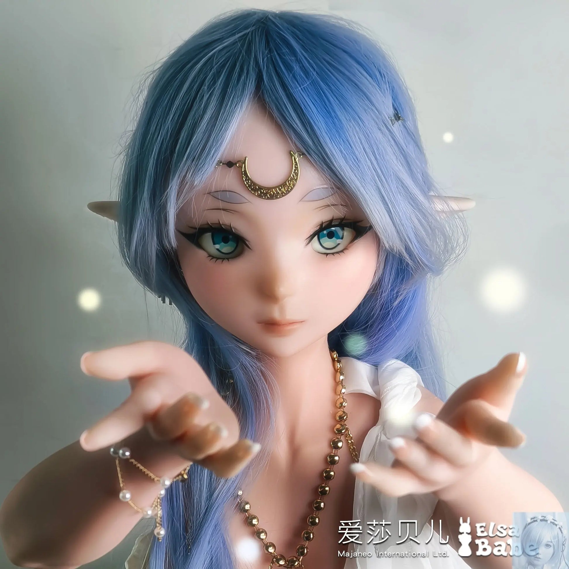 ElsaBabe 125cm 140cm 148cm 150cm 153cm Fantasy Style TPE or Platinum Silicone Sex Doll Niwa Yui Elsa Babe